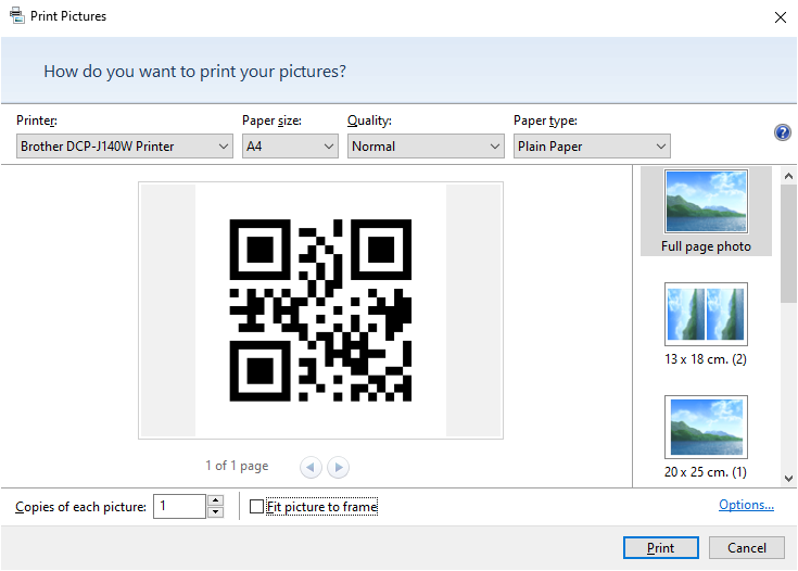 QR Code Printing Tips